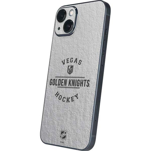 NHL Vegas Golden Knights Black Text iPhone 15 Skin