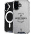 NHL Vegas Golden Knights Black Text iPhone 16 MagSafe Case