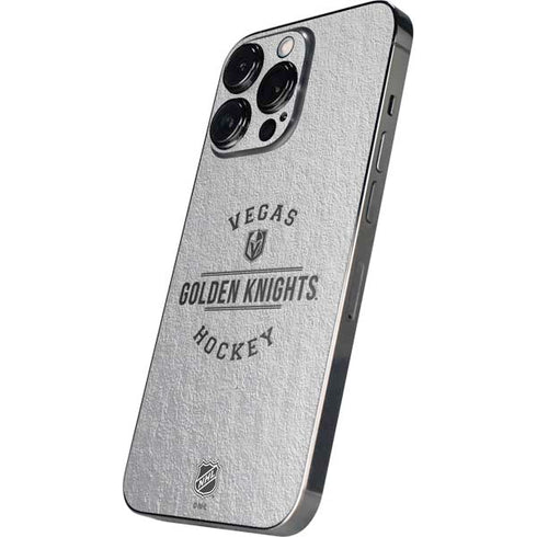 NHL Vegas Golden Knights Black Text iPhone 16 Pro Max Skin
