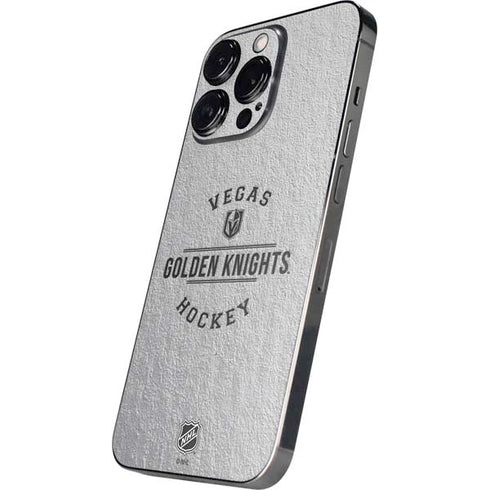 NHL Vegas Golden Knights Black Text iPhone 16 Pro Skin