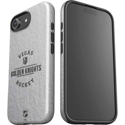 NHL Vegas Golden Knights Black Text iPhone 16e Impact Case