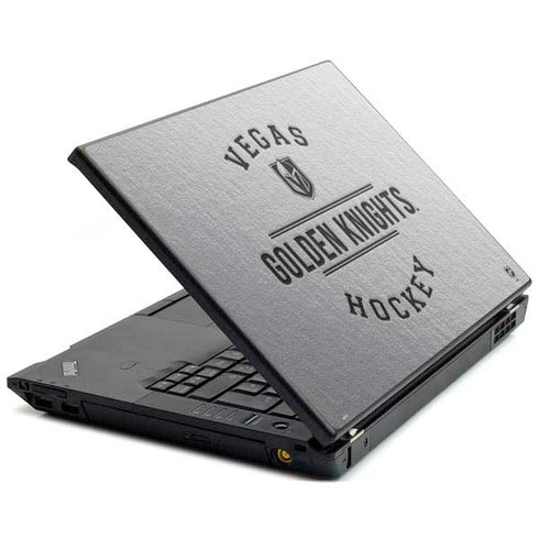 NHL Vegas Golden Knights Black Text Lenovo T420 Skin