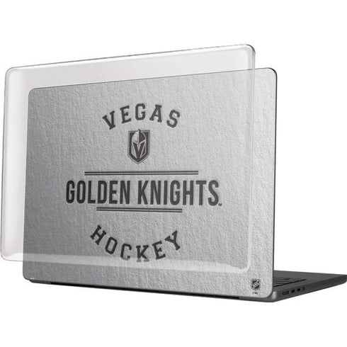 NHL Vegas Golden Knights Black Text MacBook Pro 14in (2021-24) Case plus Skin