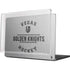 NHL Vegas Golden Knights Black Text MacBook Pro 14in (2021-24) Case plus Skin