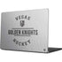 NHL Vegas Golden Knights Black Text Apple MacBook Pro 14-inch Skin