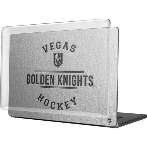 NHL Vegas Golden Knights Black Text MacBook Cases