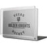 NHL Vegas Golden Knights Black Text MacBook Cases