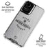NHL Vegas Golden Knights Black Text Moto G Power 5G (2024) Clear Case