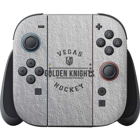 NHL Vegas Golden Knights Black Text Nintendo Switch 2 (2025) Joy-Con Controller Skin