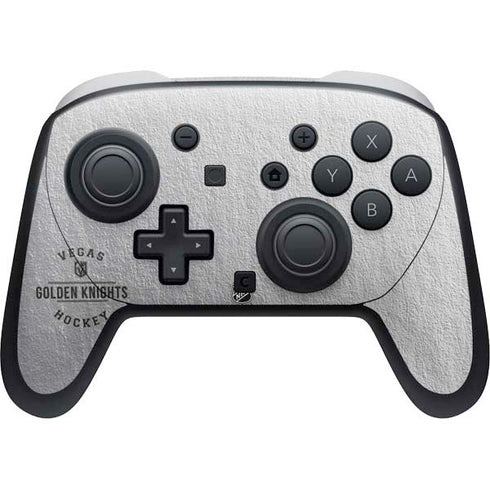 NHL Vegas Golden Knights Black Text Nintendo Skins