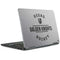 NHL Vegas Golden Knights Black Text Notebook 9 Pro 13in (2017) Skin