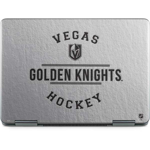 NHL Vegas Golden Knights Black Text Notebook 9 Pro 13in (2017) Skin