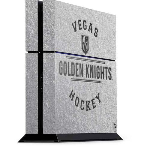 NHL Vegas Golden Knights Black Text PlayStation PS4 Skins