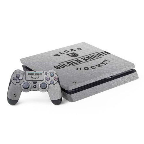 NHL Vegas Golden Knights Black Text PlayStation PS4 Skins