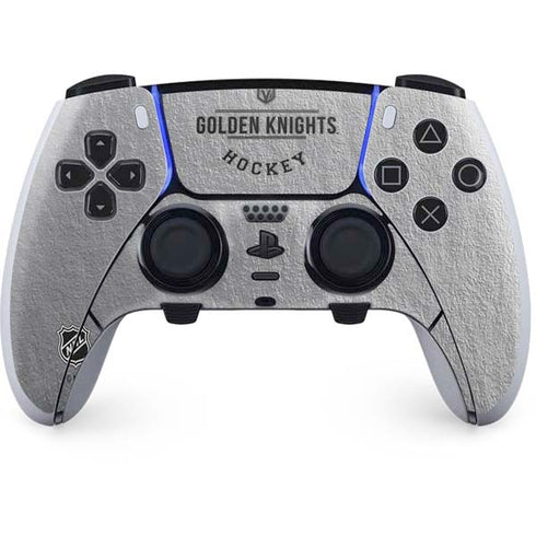 NHL Vegas Golden Knights Black Text PS5 DualSense Edge Pro Controller Skin
