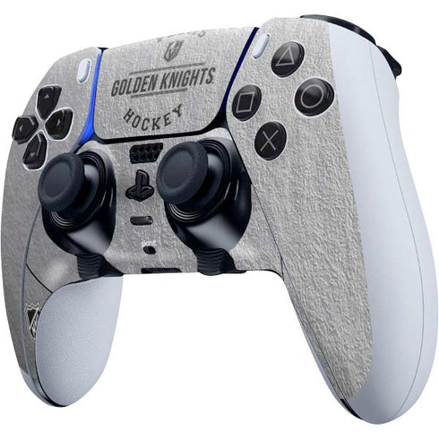 NHL Vegas Golden Knights Black Text PS5 DualSense Edge Pro Controller Skin