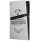 NHL Vegas Golden Knights Black Text PS5 Pro Console Skin
