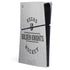 NHL Vegas Golden Knights Black Text PS5 Slim Digital Edition Console Skin