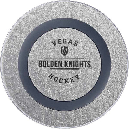 NHL Vegas Golden Knights Black Text Wireless Charger Skin