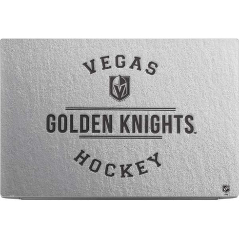 NHL Vegas Golden Knights Black Text Dell XPS Skin