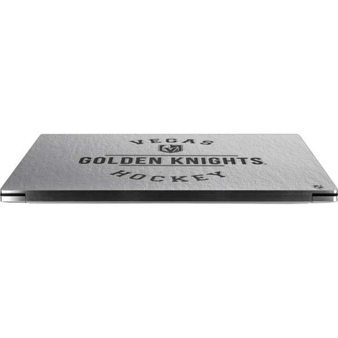 NHL Vegas Golden Knights Black Text Dell XPS Skin