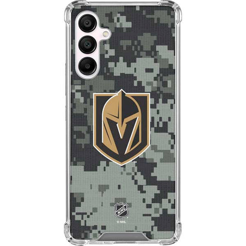 NHL Vegas Golden Knights Camo Galaxy A16 5G Clear Case