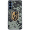 NHL Vegas Golden Knights Camo Galaxy A35 5G Clear Case