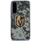 NHL Vegas Golden Knights Camo Galaxy A36 5G Clear Case