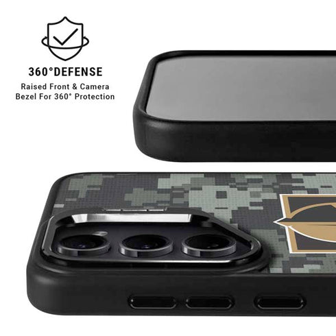 NHL Vegas Golden Knights Camo Galaxy S25 Kickstand Case