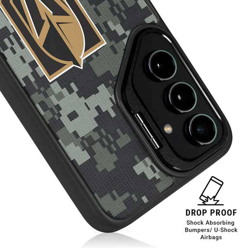 NHL Vegas Golden Knights Camo Galaxy S25 Kickstand Case