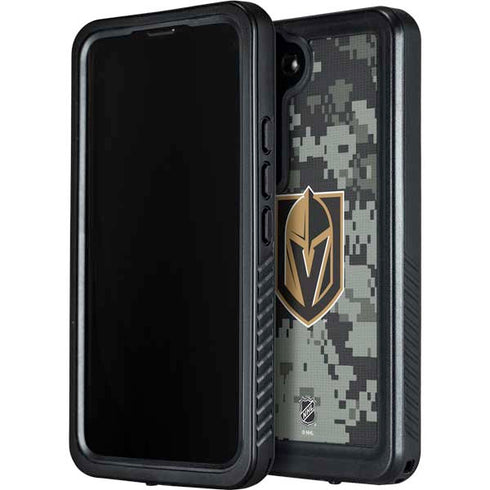 NHL Vegas Golden Knights Camo Galaxy S24 Plus Waterproof Case