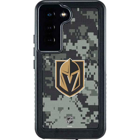 NHL Vegas Golden Knights Camo Galaxy S24 Waterproof Case