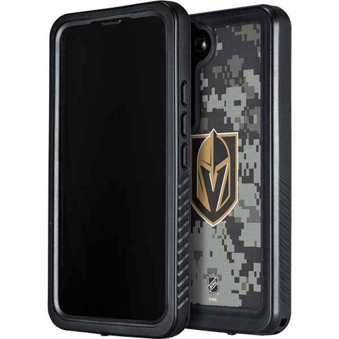 NHL Vegas Golden Knights Camo Galaxy S24 Waterproof Case