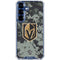 NHL Vegas Golden Knights Camo Galaxy S25 Clear Case