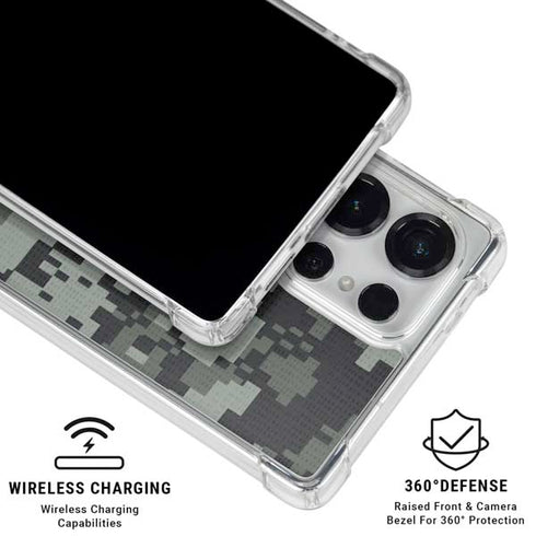 NHL Vegas Golden Knights Camo Galaxy S26 Ultra Clear Case