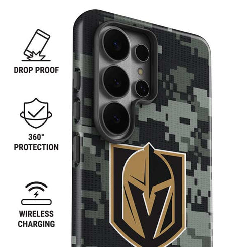 NHL Vegas Golden Knights Camo Galaxy S26 Ultra Impact Case