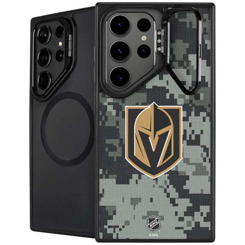 NHL Vegas Golden Knights Camo Galaxy S26 Ultra Kickstand Case