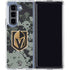 NHL Vegas Golden Knights Camo Galaxy Z Fold5 5G Clear Case