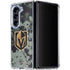 NHL Vegas Golden Knights Camo Galaxy Z Fold5 5G Clear Case