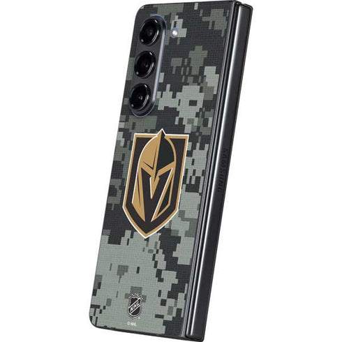 NHL Vegas Golden Knights Camo Galaxy Z Fold5 5G Skin