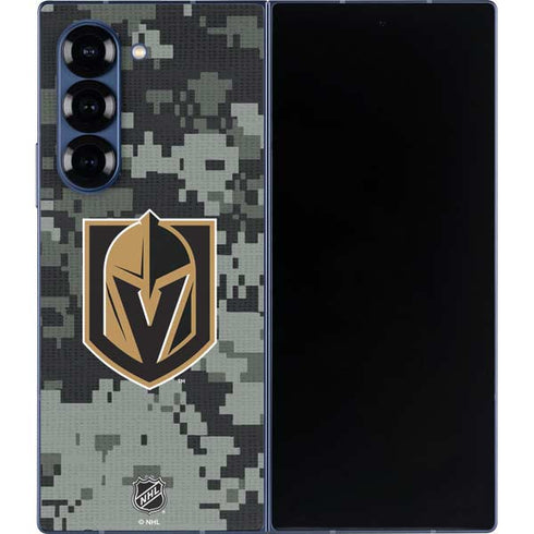 NHL Vegas Golden Knights Camo Galaxy Z Fold6 Skin