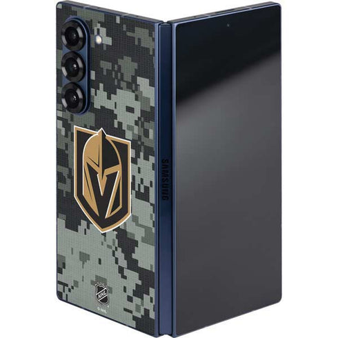 NHL Vegas Golden Knights Camo Galaxy Z Fold6 Skin