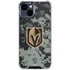 NHL Vegas Golden Knights Camo iPhone 15 Clear Case