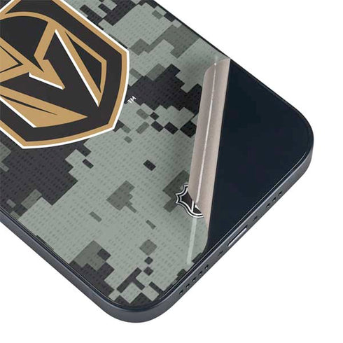 NHL Vegas Golden Knights Camo iPhone 15 Skin
