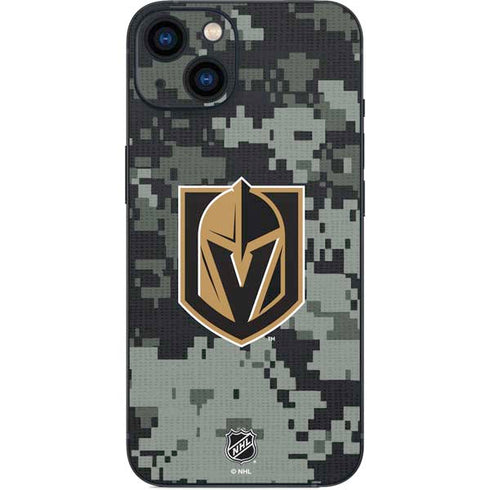 NHL Vegas Golden Knights Camo iPhone 15 Skin
