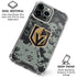 NHL Vegas Golden Knights Camo iPhone 16 Pro Clear Case