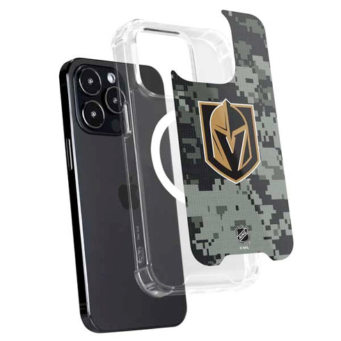 NHL Vegas Golden Knights Camo iPhone 16 Pro MagSafe Case
