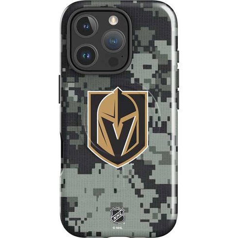 NHL Vegas Golden Knights Camo iPhone 16 Pro Magsafe Impact Case