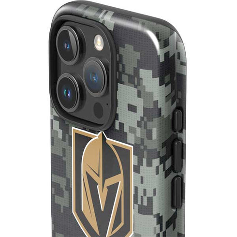 NHL Vegas Golden Knights Camo iPhone 16 Pro Max Impact Case