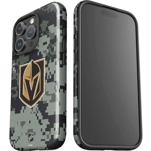 NHL Vegas Golden Knights Camo iPhone 16 Pro Max Impact Case